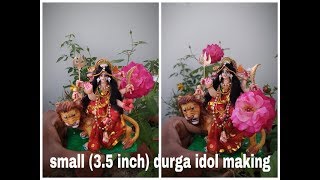 small durga idol making | sherawali maa idol making | how to make durga idol | maa durga murti