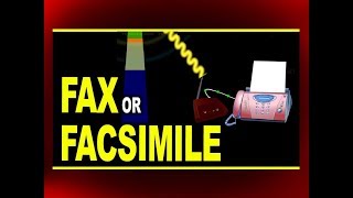 Working of Fax or Facsimile | Physics4students