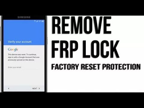 Bypass Factory Reset Protection ( FRP )on Android 2018 Bypass Factory Reset Protection ( FRP )on Android 2018
