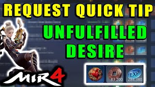 MIR4 - Unfulfilled Desire - Deliver Death Flower Jade Tag Guide!  Request Quick Tip Walkthrough!