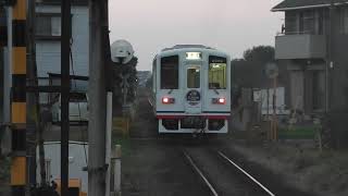 関東鉄道竜ヶ崎線 キハ2000型(まいりゅう号) 普通列車 入地駅発車