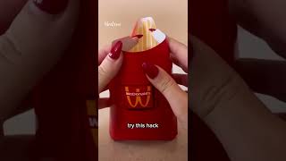 Leftover Fries Hack! #fries #hack #mcdonalds #foodhack