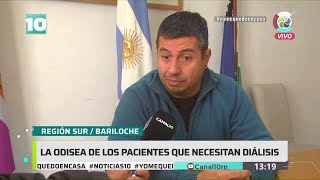 #Noticias10 | La odisea de dializarse en la Región Sur de Río Negro