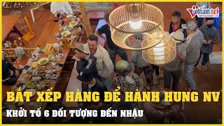 Vụ đến nhậu rồi bắt nhân viên quán ăn đứng xếp hàng để đánh, khởi tố 6 đối tượng | Vietnamnet