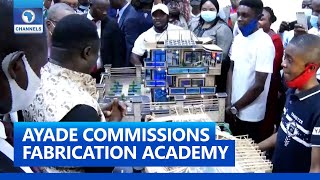 Governor Ayade Commissions N400m Construction, Fabrication Academy In C’River