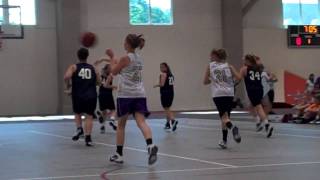 Ridgewood Spartans Girls Basketball Blocked Shot vs. Jacksonville Routt.MP4