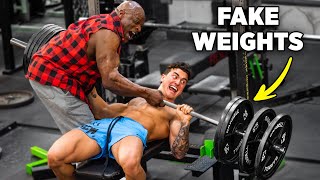 Fake Weights Prank On 8x Mr. Olympia Ronnie Coleman
