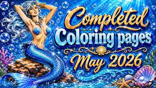 Completed Coloring Pages & WIP's | May 2026