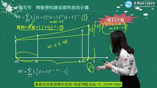 2020年一级造价工程师考试 《建设工程计价》基础精讲班 JG网 李娜 第01章第09讲　预备费和建设期利息的计算