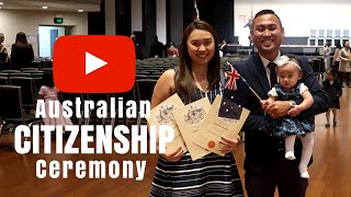 AUSTRALIAN CITIZENSHIP CEREMONY, Sydney Australia