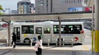 次々にバスがやってくる　鹿児島中央駅前路線バス発着集7　鹿児島交通　鹿児島市営バス　南国交通　JR九州バス