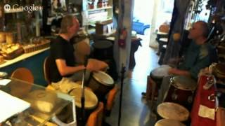 4.29.14 healng drumming meditation at Seasons