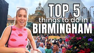 Top 5 Things to do in Birmingham | UK Travel Guide 🤗