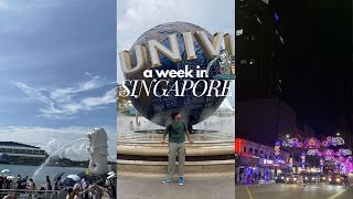 A Week in Singapore | Day 4-6: Merlion Park, Universal Studio, Luge, etc.