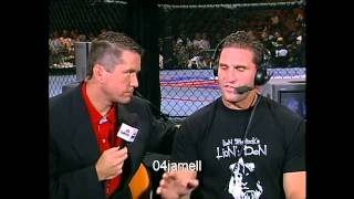 Ken Shamrock talks Mikey Burnett @ UFC 21