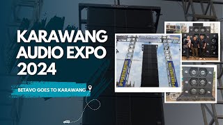 Betavo Audio Check Sound & Demo Produk Bareng di Karawang Audio Expo 2024