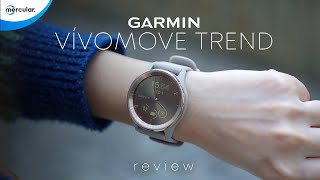 Garmin vívomove Trend - สมาร์ทวอทช์แบบเข็ม ทันสมัยแบบคลาสสิกในเรือนเดียว