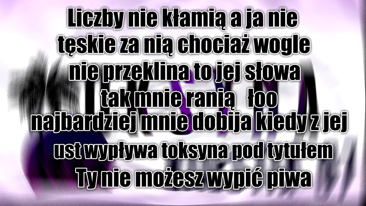 TOKSYNA - Kwestia 07 (tekst) - YouTube