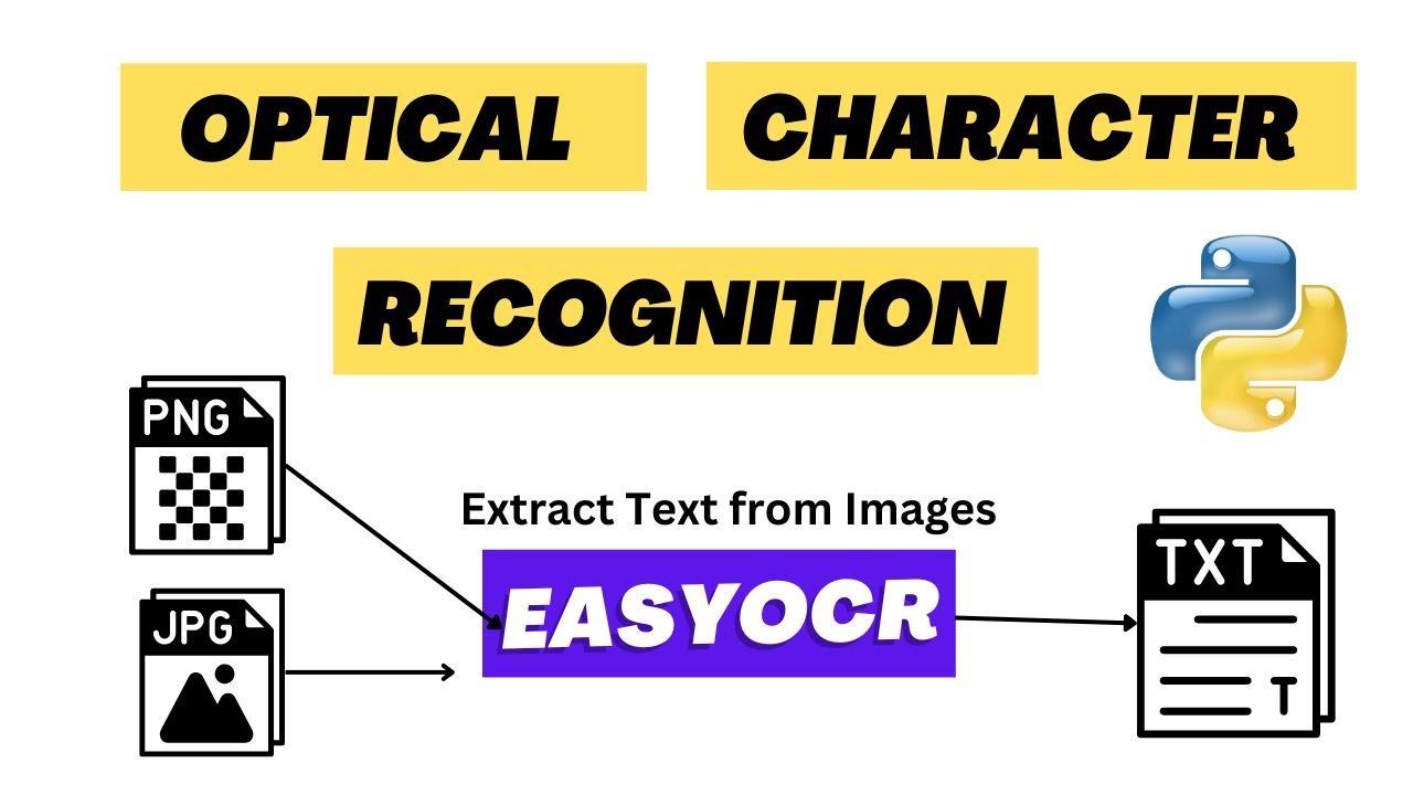 Extract Text From Images Charts In Python Easyocr Optical Character