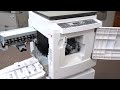 how to clear a jam in a digital duplicator savin dd 3334