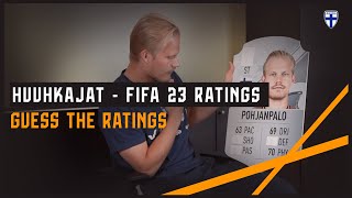 Huuhkajat | FIFA 23 - Guess the ratings | Pukki, Hradecky, Pohjanpalo, Schüller \u0026 Jensen