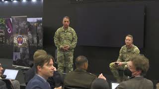 AUSA 2022 | Warriors Corner - NATO Convergence and Interoperability in Modernization