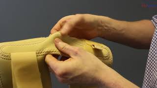 Simple knee brace fitting instructions