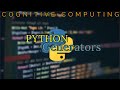 Python Generators || List Comprehension || Python Tutorial || Cognitive Computing