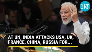 'For How Long?': India Openly Attacks USA, UK, France, China, Russia Over UNSC Expansion | Watch