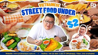 Vietnamese Under $2 Street Food Challenge