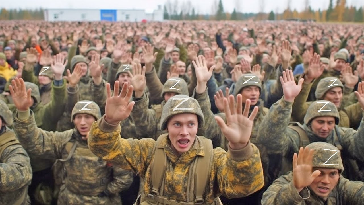 400.000 Russian Soldiers Helplessly Surrender When During The Ukrainian ...