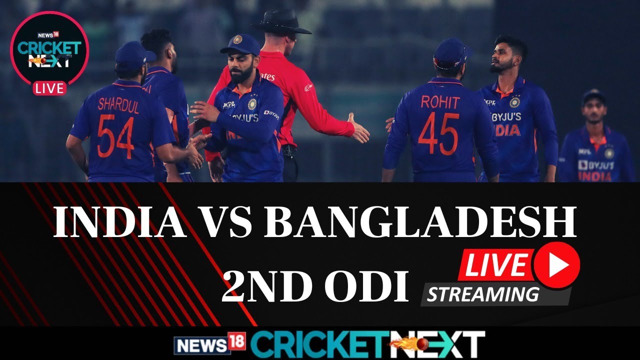 Ind Vs Ban Live Cricket Latest Updates India Vs Bangladesh 2nd ODI ...