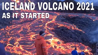 Massive lava torrent 🔥 Fagradalsfjall Volcano Eruption, Iceland. 2021.