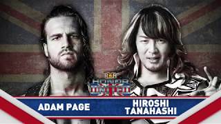 Adam Page vs Hiroshi Tanahashi at Honor United: Doncaster