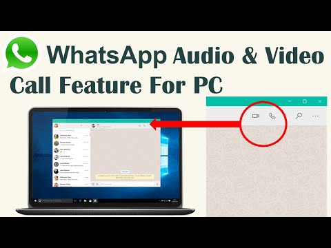 WhatsApp New Audio and Video Calling Feature for PC WhatsApp New Update 2021