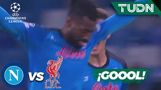 ¡GOLAZO! Anguissa hace el 2-0 | Napoli 2-0 Liverpool | UEFA Champions League 22/23-J1 | TUDN