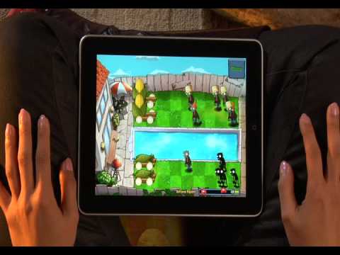 Plants Vs Zombies Hd Ipad Multi Touch Gameplay Footage Official