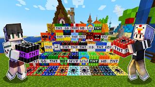 Testing 100 Illegal TNT in Minecraft!