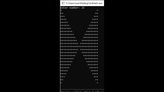 C++ pattern code. Pattern Programs Tutorial: Part 14 - Character patterns