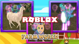 Lyronyx Videos 9tube Tv - roblox farm world ccara llama new animal fireworks rare baby kitsune upgraded