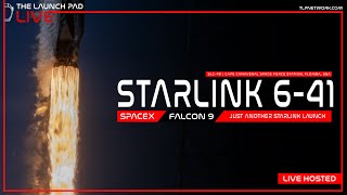 LIVE! SpaceX Starlink 6-41 Launch