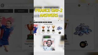 A Nation's Story FRANCE Day-2 Answers!!! #fcmobile #shorts