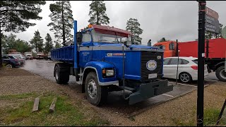 SISU Jyry, vanha kuorma-auto. Saariselkä, Lappi, Inari