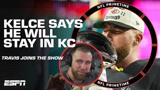 I will ONLY ever play for the Chiefs - Travis Kelce after winning his 2nd Super Bowl | NFL Primetime