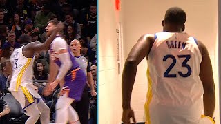 Draymond Green gets EJECTED after this Flagrant 2 on Jusuf Nurkić 😳
