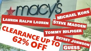 OMG! Macy’s HUGE CLEARANCE SALE! Up to 62% Off ! #Macys #shopping #shoppingvlog #shopwithme