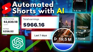 How I Make PASSIVE INCOME With AI Generated Shorts! (INCOME PROOF)