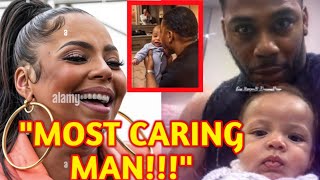 ANOTHER DAY OF NELLY BEING THE MOST CARING MAN IN ASHANTI AND BABY KAREEM HAYES LIFE. amazing dad ❣️