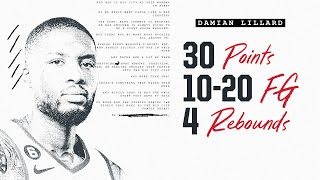 Damian Lillard Highlights (30 points) | Portland Trail Blazers | Jan. 28, 2023