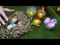 easter eggs decorating 🥚 asmr whisper tissue brushing